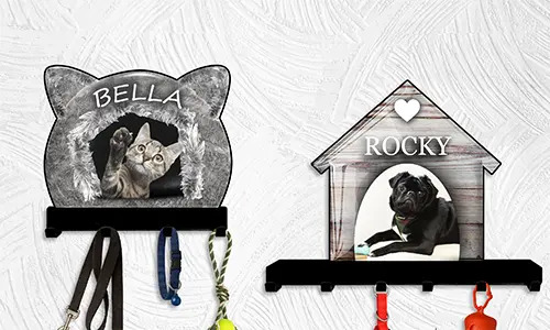Galerie Schlüsselhalter Wand Katze Hund Haus Design 1