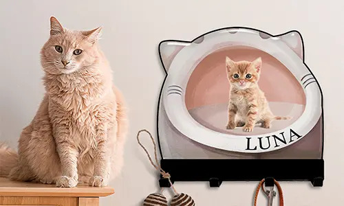 Galerie Schlüsselhalter Wand Katze Hund Haus Design 2