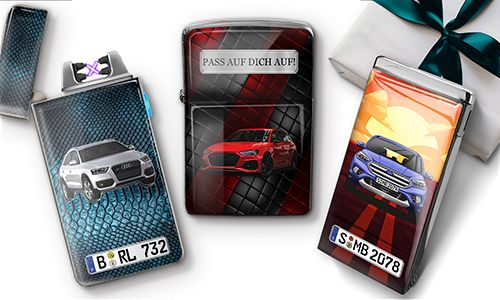 Personalised lighter for car lovers