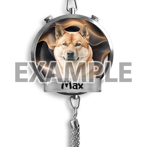 Personalised Air Freshener With Dog Cat Name Design