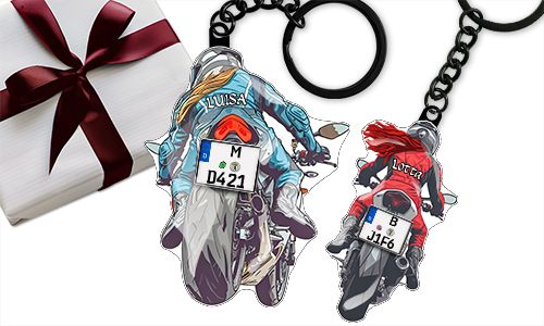 Sport-Motorrad-Schlüsselanhänger – Geschenk für dich