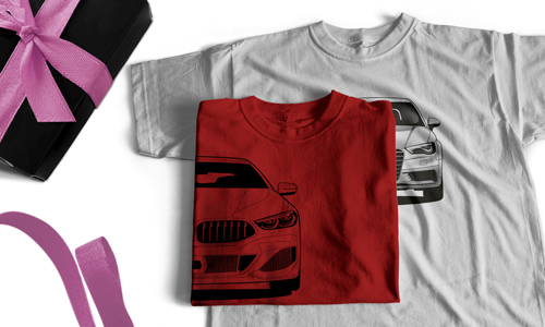 Personalized car-lover T-shirt for yourself