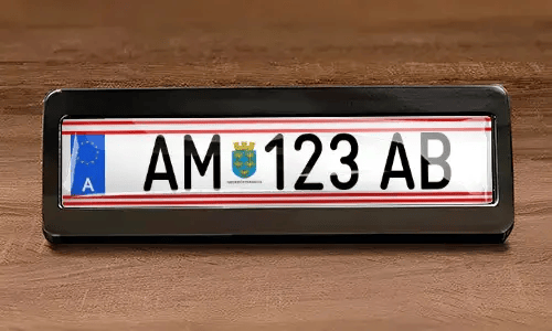 Magnet License Plate