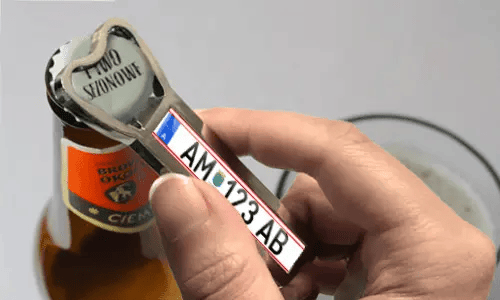 Ouvre-bouteille - Aimant de réfrigérateur