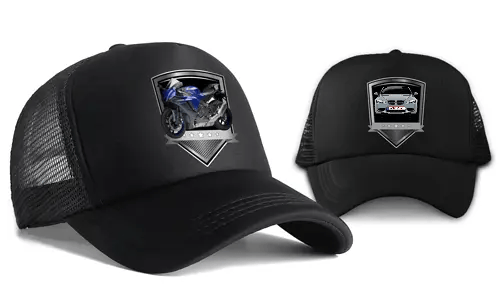 Gorra Personalizada Diseño de Escudo - Malla