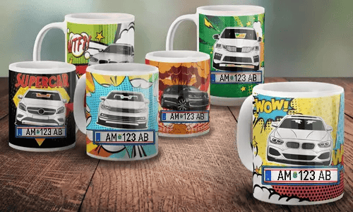 Auto Comic Tassen