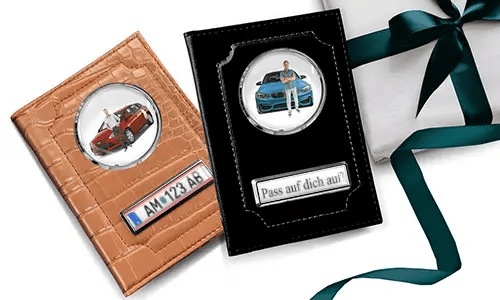 Personalized document holder for dad