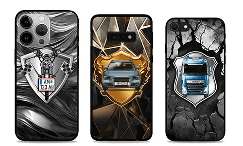 Design della custodia del telefono dell'auto