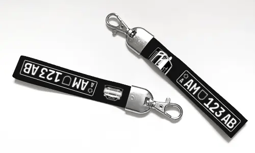 Breloczek z nadrukiem