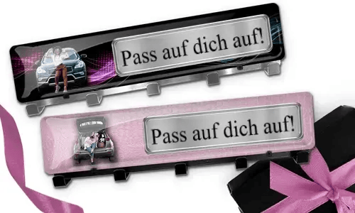 Gepersonaliseerde luxe wand-sleutelbord - gaaf cadeau voor je dochter