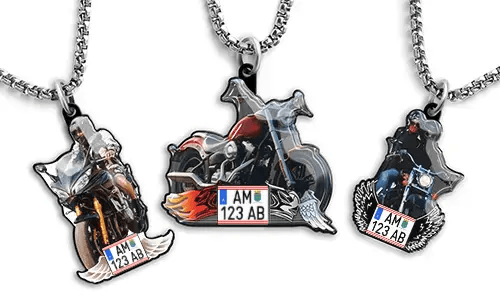 Halskæde Billede Motorcykel