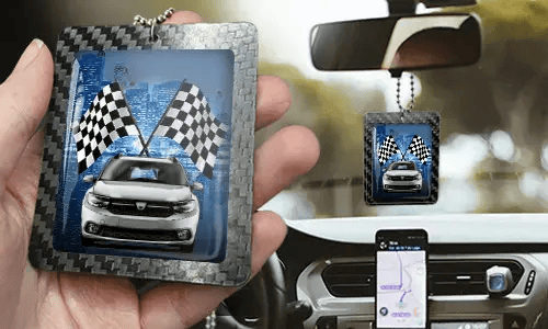 Rektangulær speilkjede – Karbonrektangel