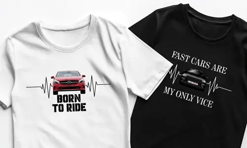 T-shirt With Car