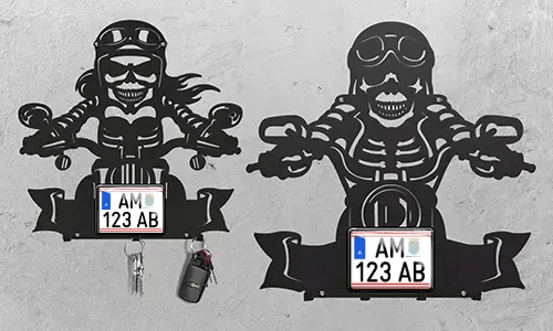 gallery-keyholder-wall-skeleton-motorcycle-rider-license-plate-text-printed-2