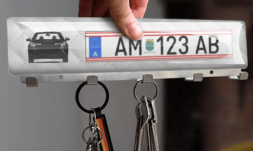 gallery-luxury-key-board-car-silhouettes-license-plate-1