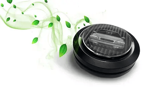 auto duftdose mit Carbon Hintergrund raumduft auto