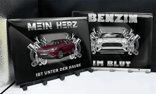 schlüsselbrett design in zwei Varianten auf dem Tisch  schlüsselbrett tuning