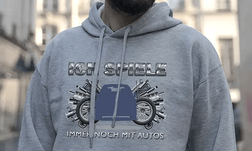 tuning pullover Grau 