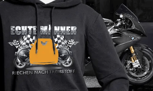 tuning pullover Schwarz 