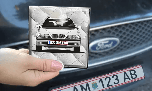 foto magnet mit dem Wagen auf dem Hintergrund bilder magnete