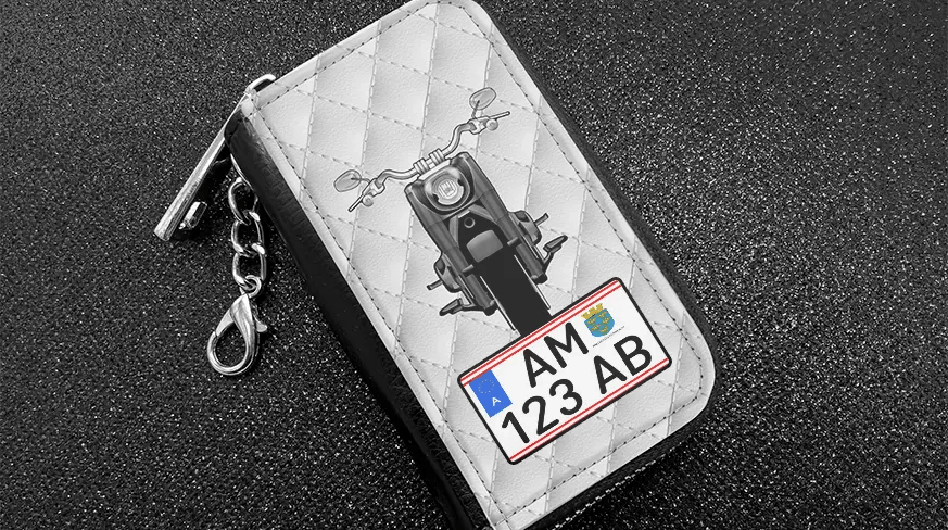 Keycover Black Leather Coolline