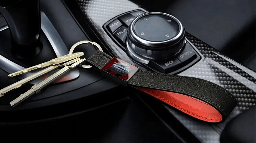 Portachiavi ad anello in pelle – Coolline