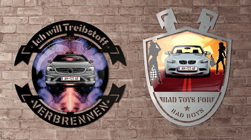 Wand-Dekoration-Tuning